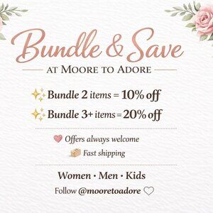 Bundle & Save 💕 10% Off 2 | 20% Off 3+